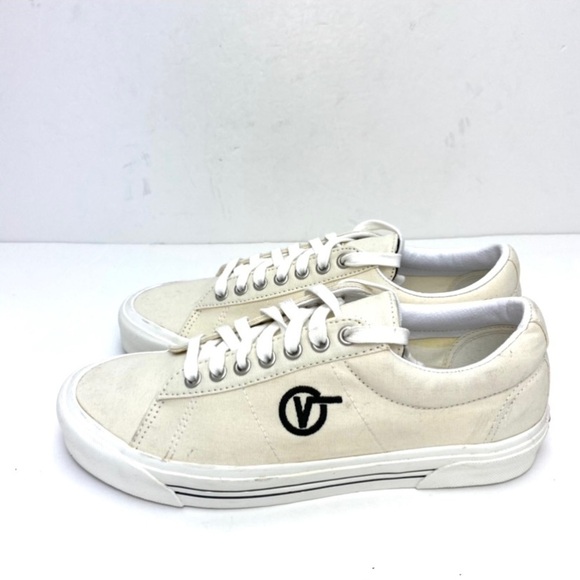 VANS Sentry V embroidered Logo Canvas Sneakers in Ivory - Picture 6 of 11